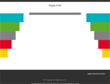 Tablet Screenshot of dupp.com