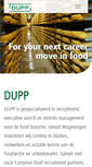 Mobile Screenshot of dupp.nl
